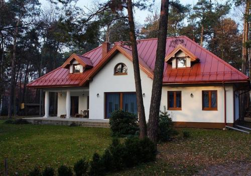 Цвет фасада дома с коричневой крышей. Цвет крыши: как правильно подобрать под фасад. Обзор лучших сочетаний и модных решений (95 фото-идей)