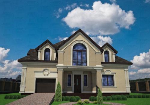 Фасад дома рисунок. Фасад дома своими руками — Не дешево: 33+ примеров на фото