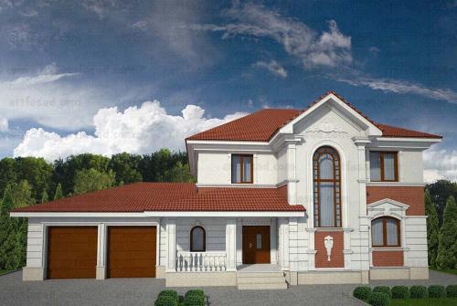 Фасад дома рисунок. Фасад дома своими руками — Не дешево: 33+ примеров на фото