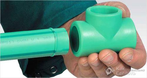 Монтаж фитингов для полиэтиленовых труб. Монтаж труб из полиэтилена 03