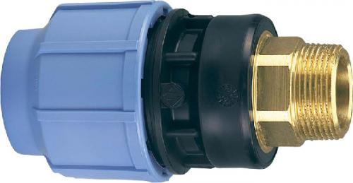 Соединение ПНД трубы с металлическим краном. Способы выполнения перехода с трубы ПНД на металл