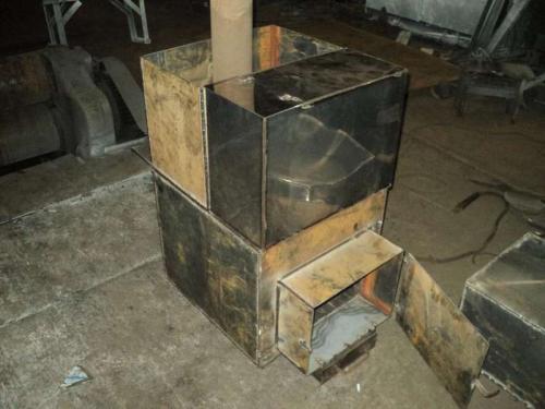 Железная печка для бани своими руками чертежи. Чертежи печи для бани из металла