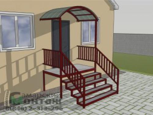 Изготовить крыльцо из металла. Определяемся с конструкцией и её параметрами 06 Изготовить крыльцо из металла. Определяемся с конструкцией и её параметрами 06