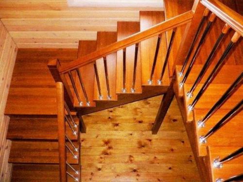 Строим лестницу с поворотом на второй этаж своими руками. Тип лестницы: особенности выбора
