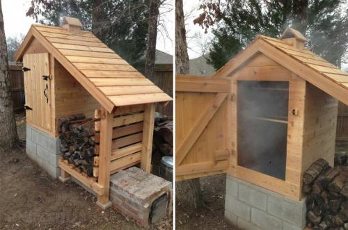 Деревянная коптильня своими руками. Коптильня своими руками — инструкция для начинающих. Как сделать коптильню холодного и горячего копчения?