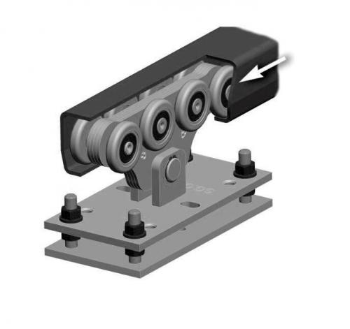 Фундамент под откатные ворота длиной 6 метров. Устанавливаем откатные ворота. Закладная, фундамент, столбы. 01