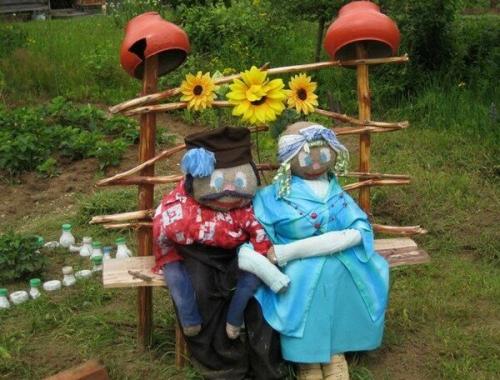 Пугало огородное для детей картинки. Секрет эффективного пугала