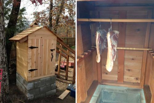 Деревянная коптильня своими руками. Коптильня своими руками — инструкция для начинающих. Как сделать коптильню холодного и горячего копчения?
