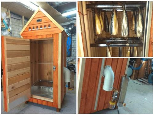 Деревянная коптильня своими руками. Коптильня своими руками — инструкция для начинающих. Как сделать коптильню холодного и горячего копчения?