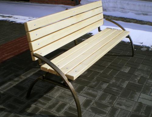 Лавочка из труб своими руками. Лавочка из профильной трубы своими руками 10