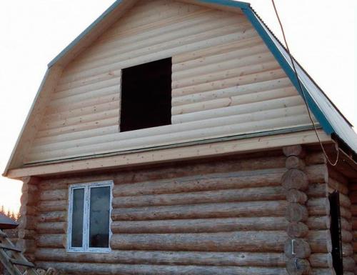 Фронтон в деревянном. Материалы для облицовки фронтона частного дома