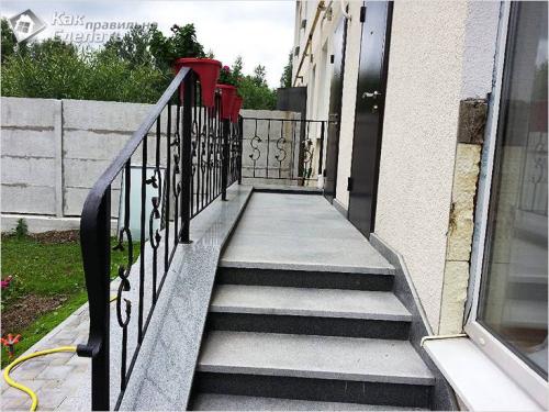 Сделать крыльцо из металла своими руками. Как сделать лестницу на крыльцо своими руками? 10