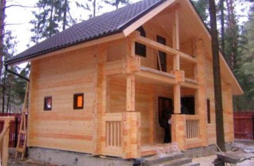 Какой лучше размер бруса для строительства дома. Выбираем толщину бруса для дома. Оптимальные размеры профилированного бруса 03