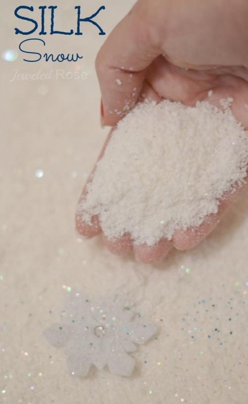 Как сделать из пенопласта домик снежный. 7 способов сделать искусственный снег в домашних условиях