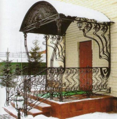 Каркас крыльца из металла. Металл: плюсы и минусы