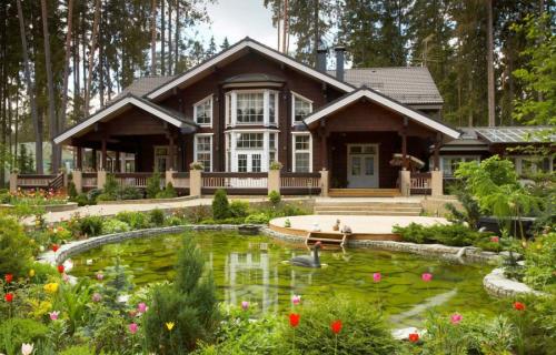 Озеленение двора частного дома. Озеленение двора: ландшафтный дизайн и правила эффектного украшения участка (95 фото)