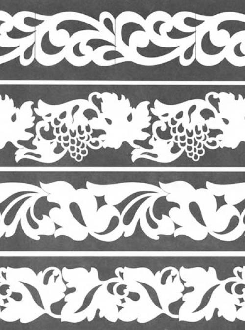 Трафареты для вырезки из фанеры. Трафареты для резьбы по дереву