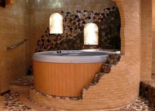 Мойка в бане дизайн интерьера отделка. Требования к помывочной