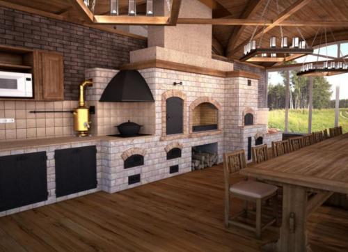 Барбекю на даче. Барбекю для дачи — виды, устройство и нюансы установки. Лучшие идеи оформления летних кухонь (135 фото)