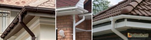 Монтаж водостока своими руками пошаговая инструкция. Преимущества ПВХ над металлом для систем водостока 05