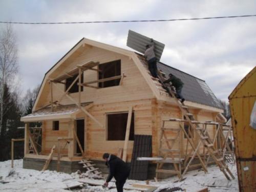 Можно ли зимой строить. Можно ли строить дом в зимнее время?