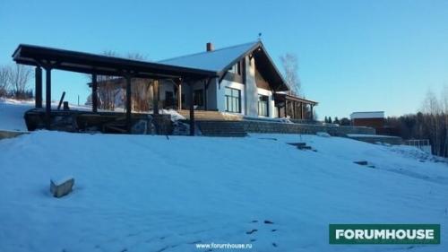 Гараж на участке с уклоном. Трудности строительства дома на участке со склоном