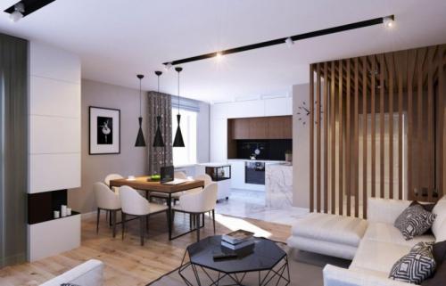 Дизайн трехкомнатной квартиры 2020. Планировка 3 комнатной квартиры — лучшие проекты 2019-2020, зонирование и дизайн в едином стиле (105 фото)