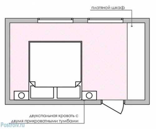 Дизайн интерьера маленькой спальни 12 кв м. Небольшое пространство: о правильном выборе цвета 09 Дизайн интерьера маленькой спальни 12 кв м. Небольшое пространство: о правильном выборе цвета 09