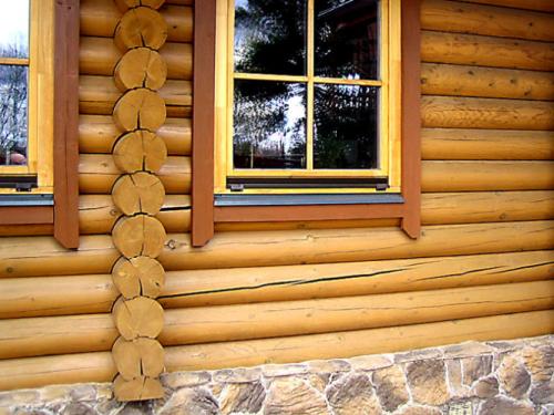 Как предотвратить образование трещин в бревнах на этапе строительства. Как избежать появление трещин
