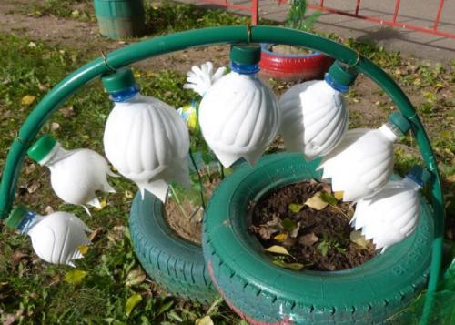 Цветы из пластиковых бутылок своими руками пошагово для начинающих. Ландыш