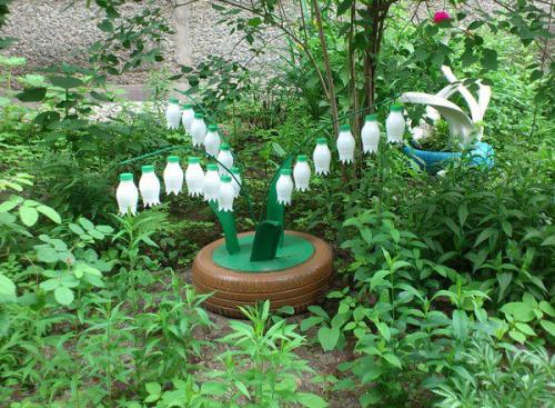 Цветы из пластиковых бутылок своими руками пошагово для начинающих. Ландыш