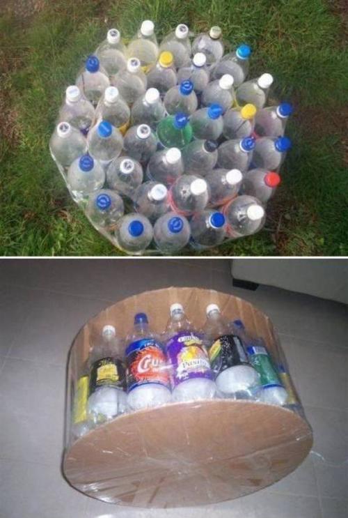 Поделки для сада из пластиковых бутылок. Как сделать цветы? 26