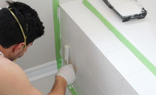 Как изменить цвет плитки на кухне. Как покрасить кафельную плитку в ванной или на кухне