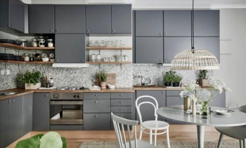 Фартук из плитки на кухню. Фартук из плитки на кухне: 180+ фото актуальных вариантов отделки