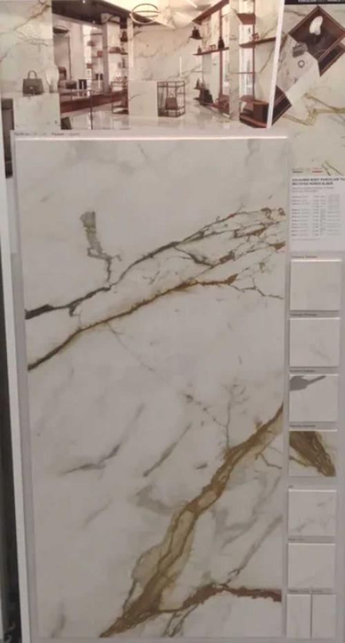 Плитка для фартука на кухню 60х60. Широкоформатный керамогранит