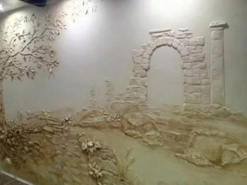 Декоративная краска вместо фартука на кухне. Лучший фартук для кухни: 150 идей в 2022 году 14 Декоративная краска вместо фартука на кухне. Лучший фартук для кухни: 150 идей в 2022 году 14