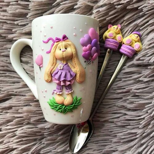 Посуда из полимерной глины своими руками. Кружка из полимерной глины — мастер-класс оформления и варианты декора самодельных кружек (120 фото)