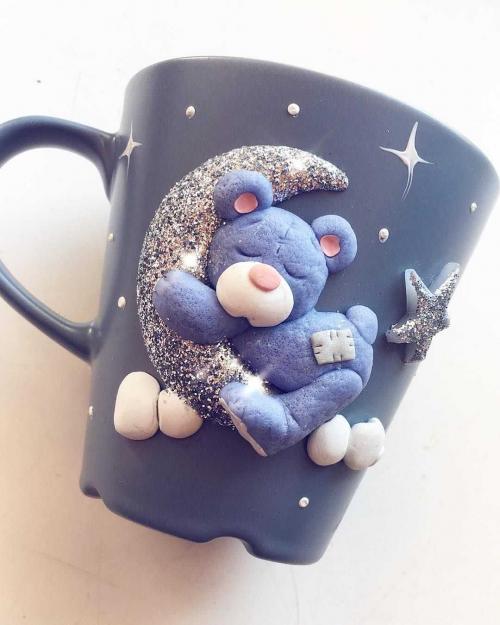 Посуда из полимерной глины своими руками. Кружка из полимерной глины — мастер-класс оформления и варианты декора самодельных кружек (120 фото)