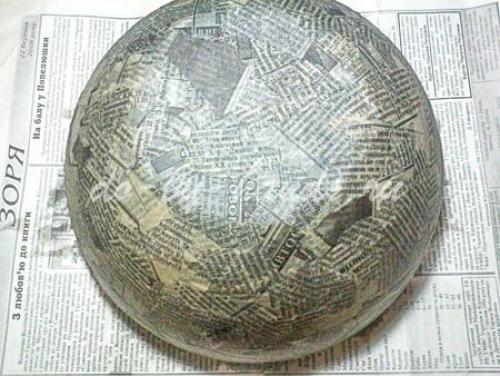 Как сделать посуду из бумаги. Тарелка в технике Папье маше