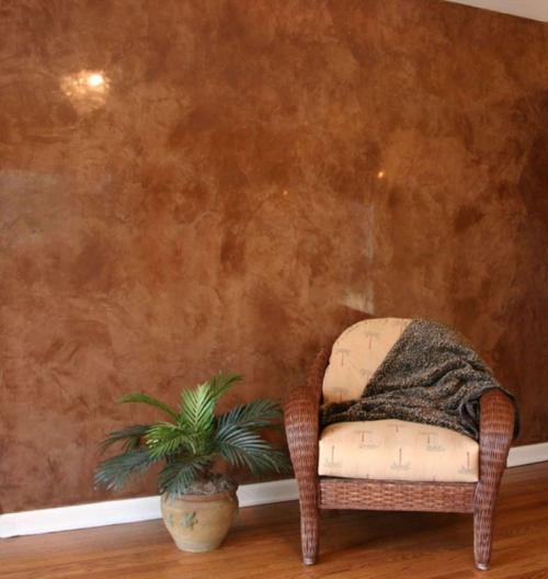 Текстурные краски для стен кухни. Фактурная краска для стен: виды, состав и способы нанесения краски для внутренней и внешней отделки стен (150 фото-примеров)