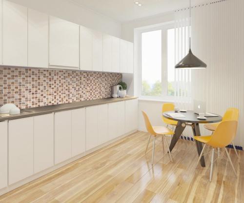 Бюджетный фартук для кухни. Чем заменить фартук на кухне вместо плитки дешево