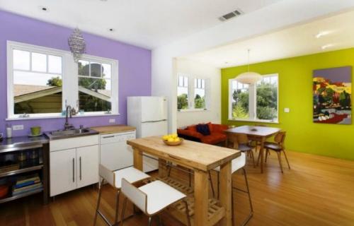 Подбор краски для стен кухни. Преимущества краски для оформления стен кухни