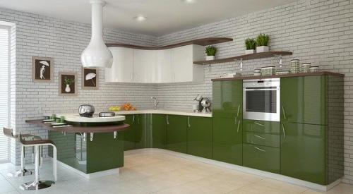 Дизайн кухни 2022 в частном доме. Угловая кухня — особенности и тренды 2022 года