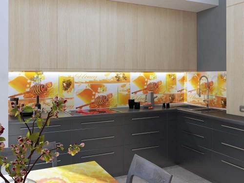 Как сделать фартук на кухне из пластиковых панелей. Кухонный фартук из ПВХ панелей