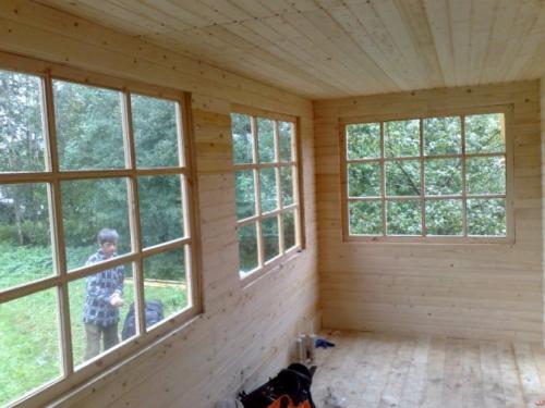 Внутренняя отделка неотапливаемых помещений. Материал для холодной веранды