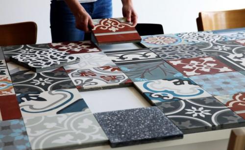 Фартук из плитки на столешницу. Эстетика и практичность: столешницы из плитки для кухни