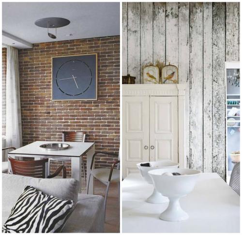 Дизайн кухни с зелеными обоями. Обои для зеленой кухни в интерьере— фото 08