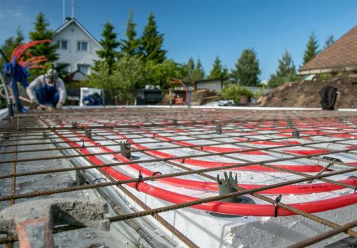 Самостоятельное возведение фундамента УШП.. Технология заливки утепленной шведской плиты 04