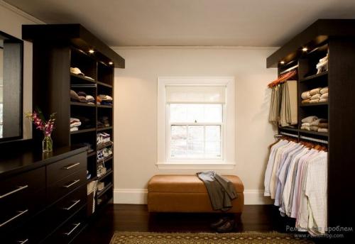 Можно ли совместить удобство и стиль в дизайне гардеробной. Дизайн гардеробной