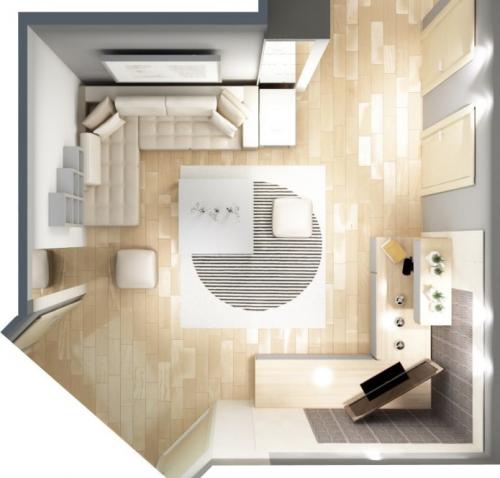 Как расставить мебель в гостиной. С чего начать расстановку мебели в гостиной 19